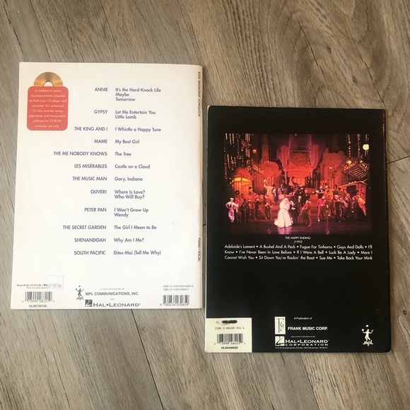 Set of Two Song Books​ - Picture 5 of 6